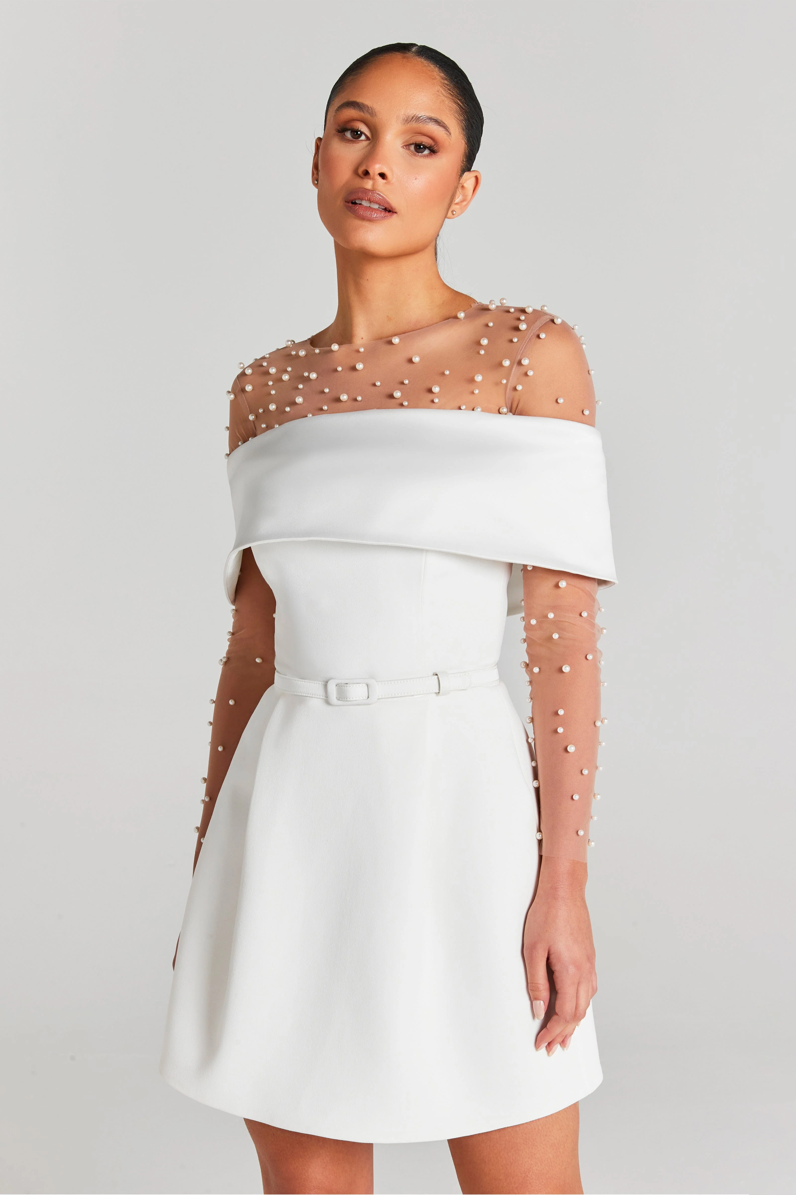 Harper White Dress - Image 4