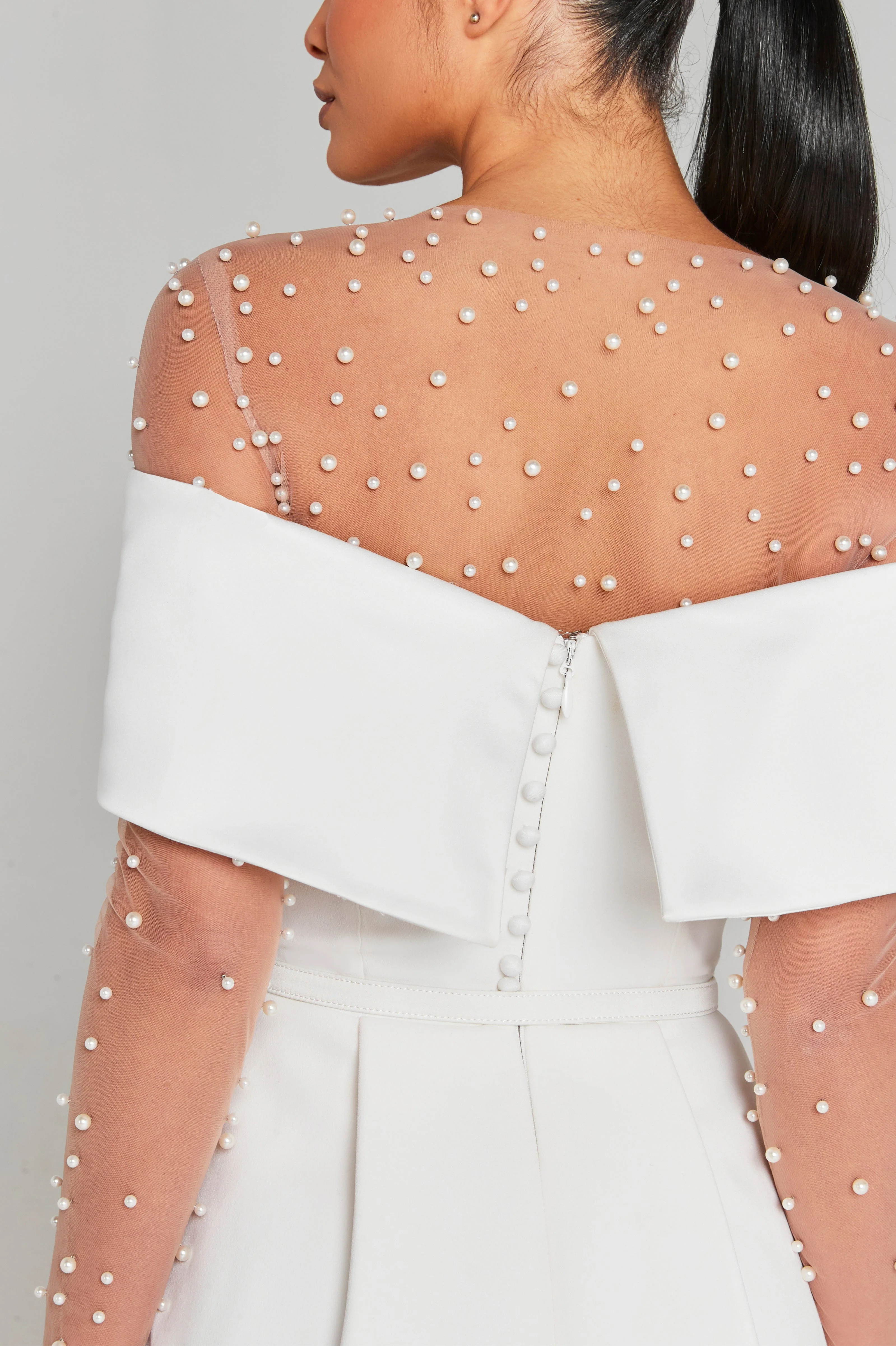 Harper White Dress - Image 5